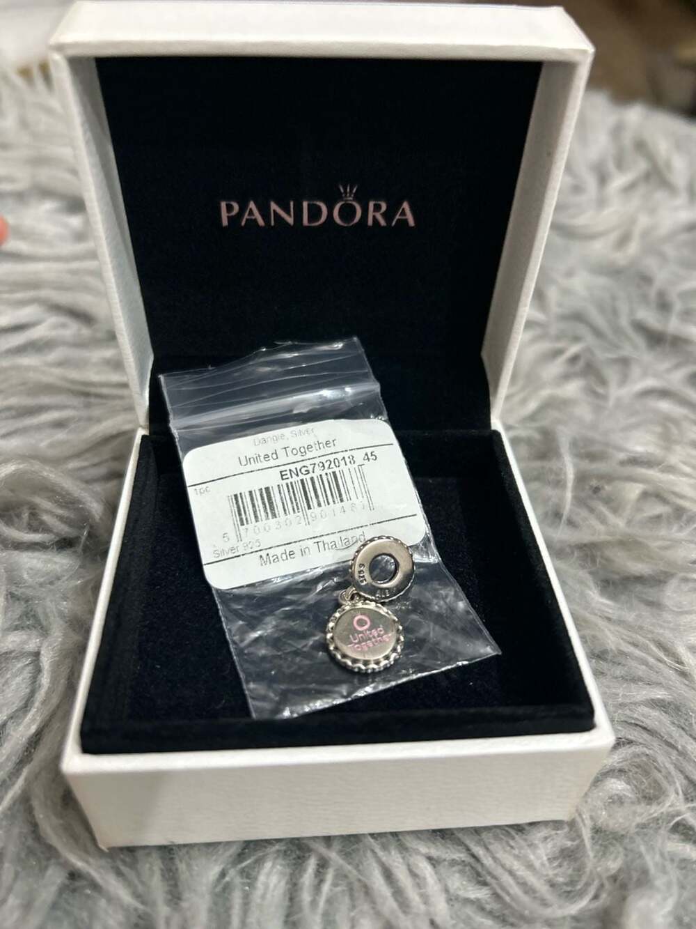 Pandora United Together Dangle Charm ENG792018